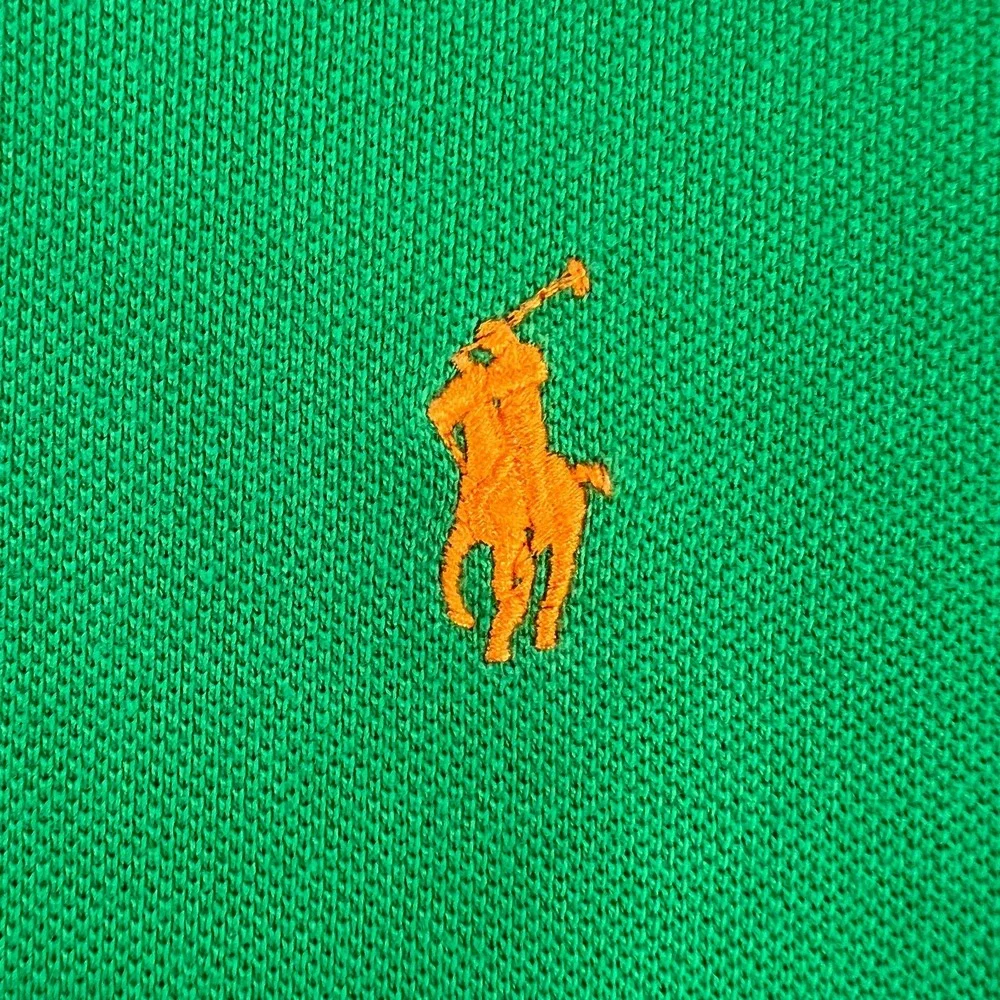 Polo Ralph Lauren Shirt Mens Large Green Short Sleeve Casual Comfort Golf